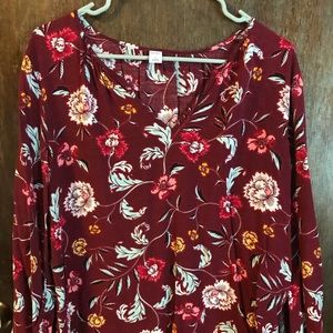 Old Navy Floral Blouse